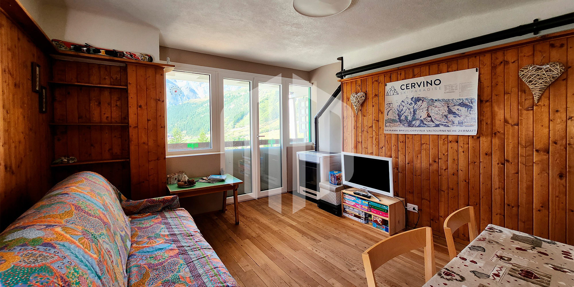 Cervinia, Casa del Sole, Bilocale in Affitto