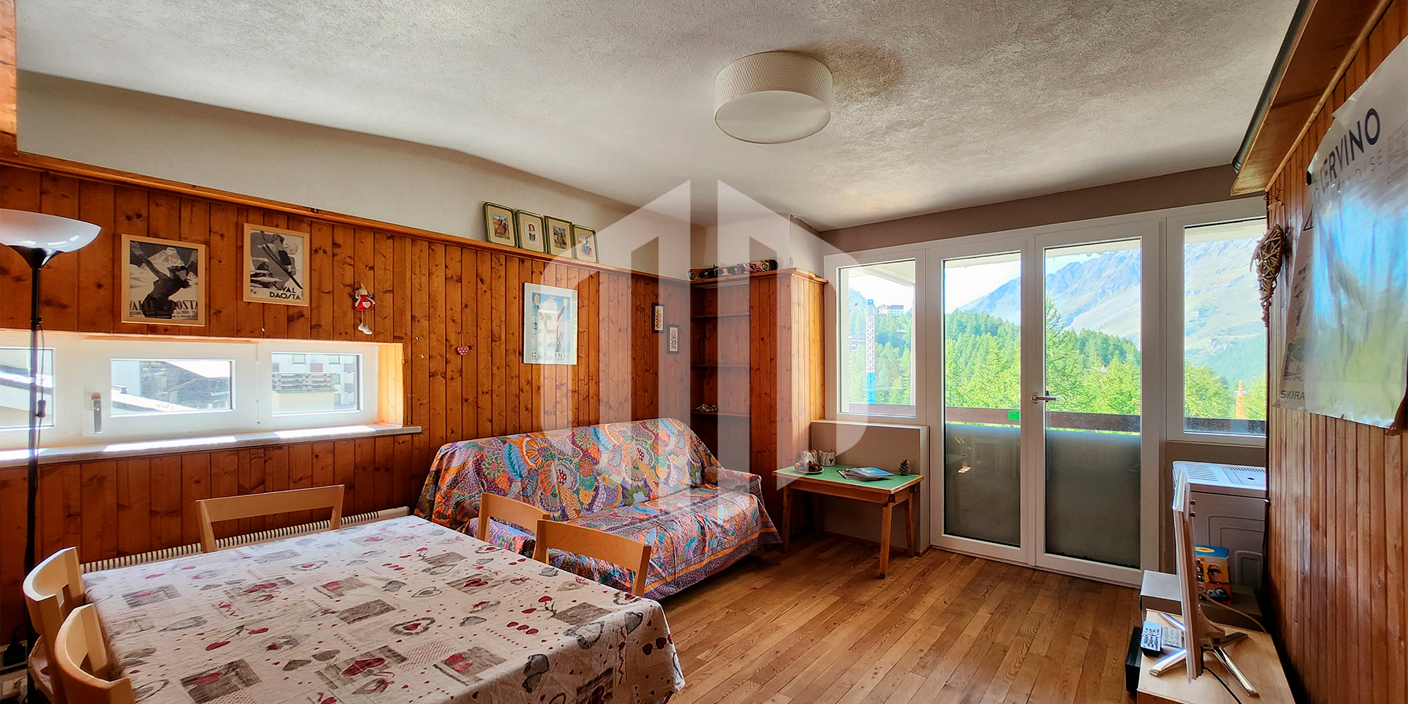 Cervinia, Casa del Sole, Bilocale in Affitto